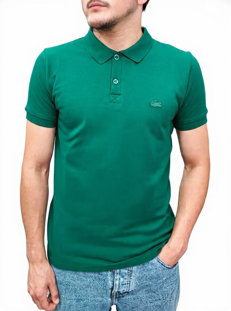 T-shirt à Col Chemise